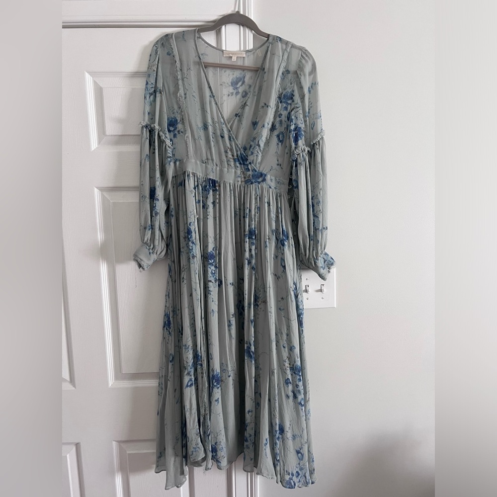 Loveshackfancy long floral dress